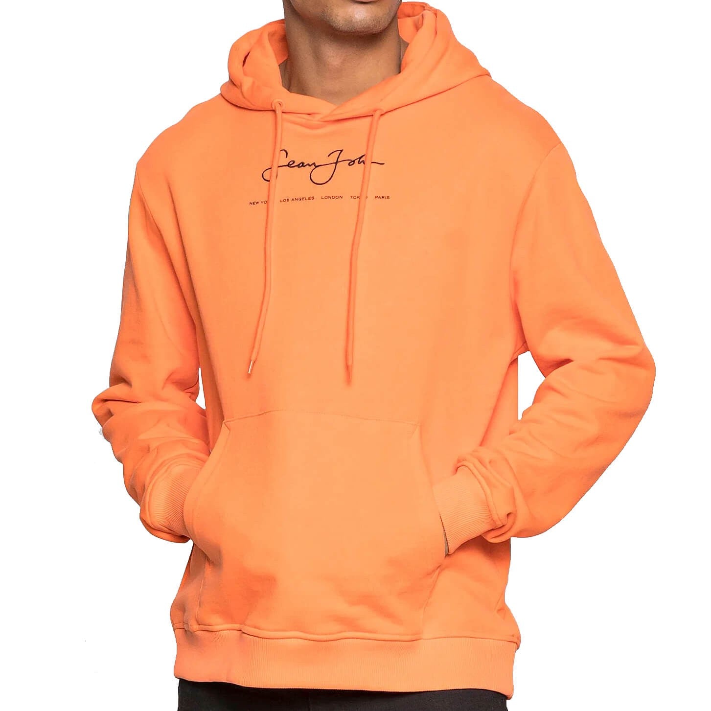 Sean john cheap orange hoodie