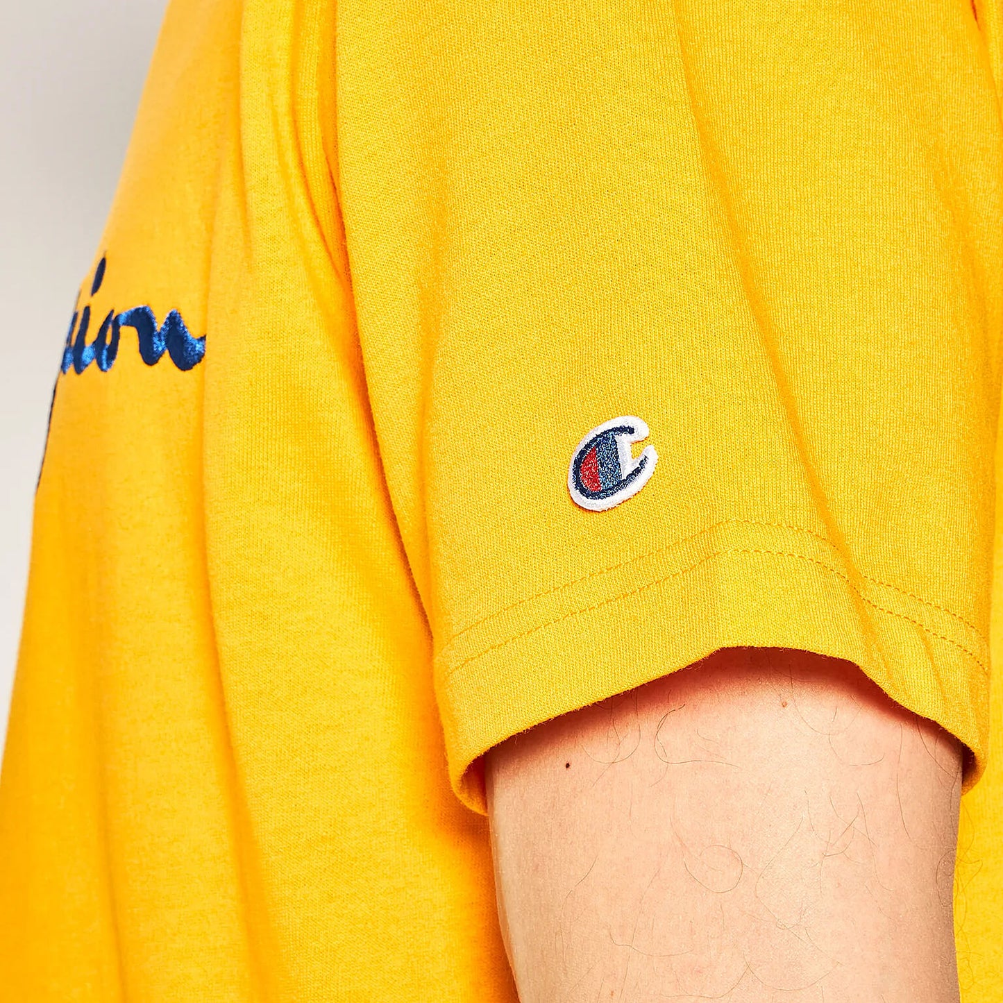 Champion Reverse Weave 1952 Crewneck T-Shirt Yellow