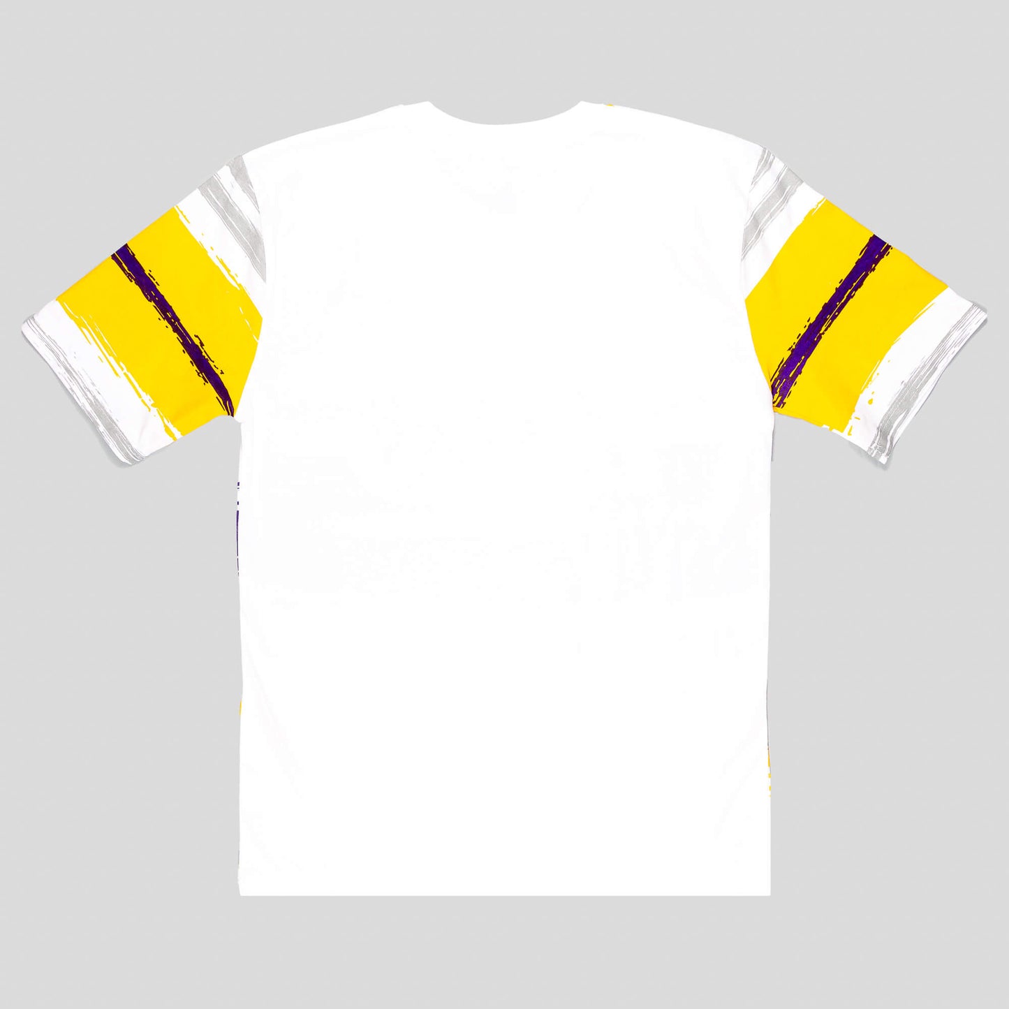 Outer Stuff Run It Back Ss Crew Neck Tee Los Angeles Lakers White/Yellow