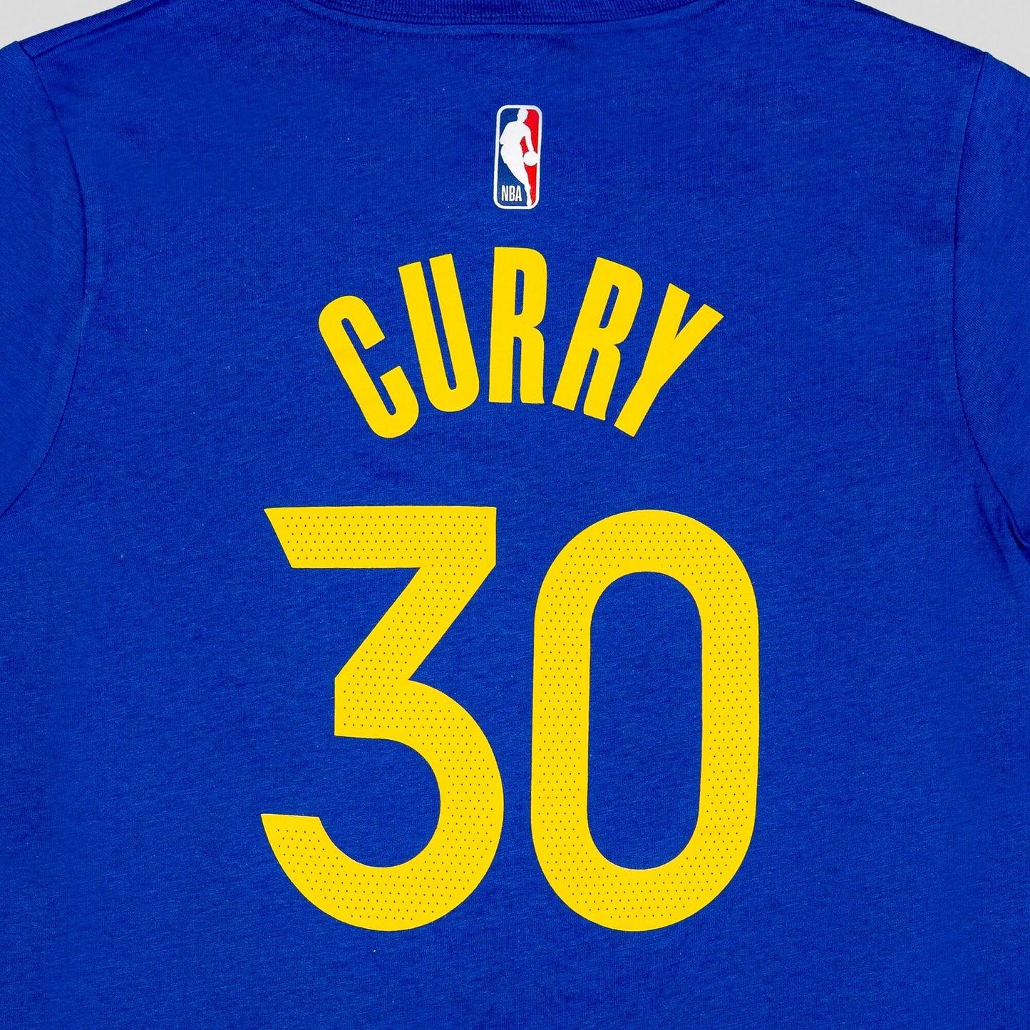 Nike Boys Icon N&N Tee Golden State Warriors Stephen Curry – Nr. 30 Blue/Yellow