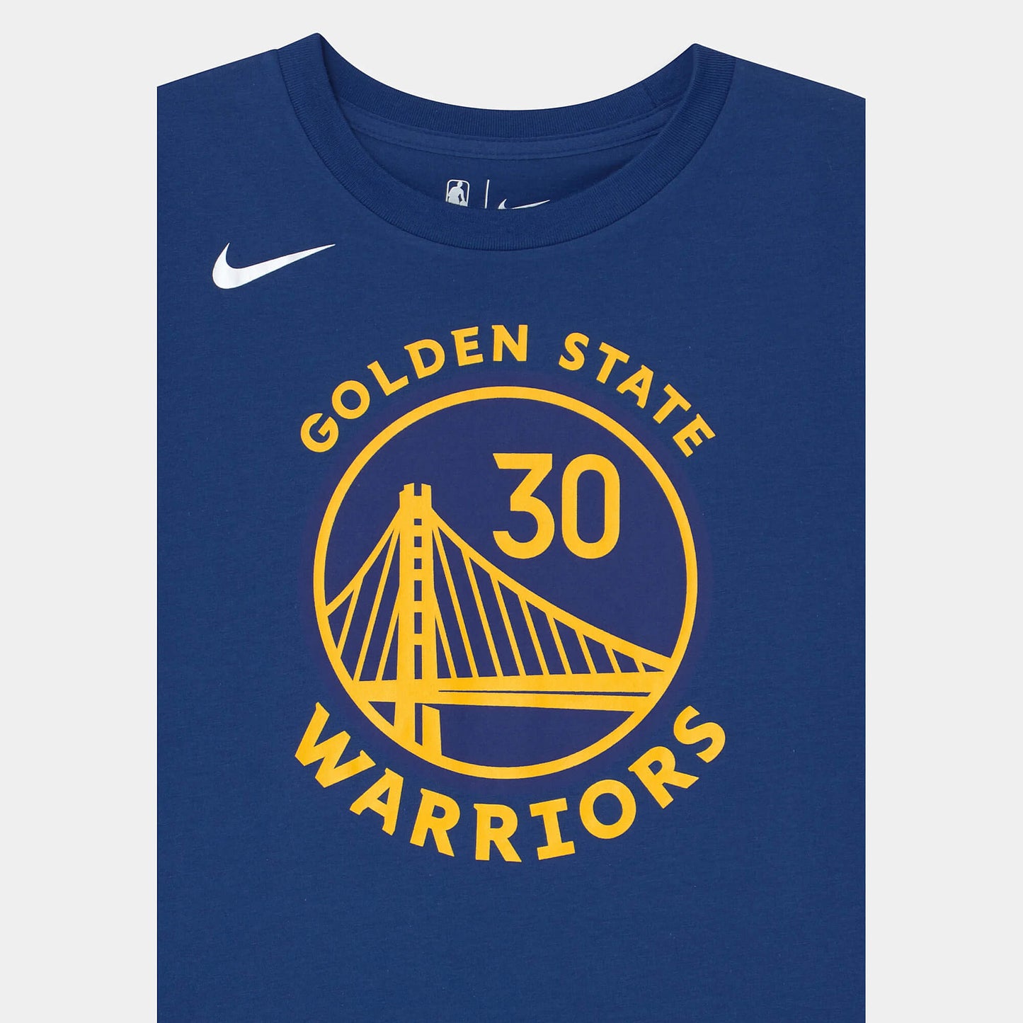 Nike Boys Icon N&N Tee Golden State Warriors Stephen Curry – Nr. 30 Blue/Yellow