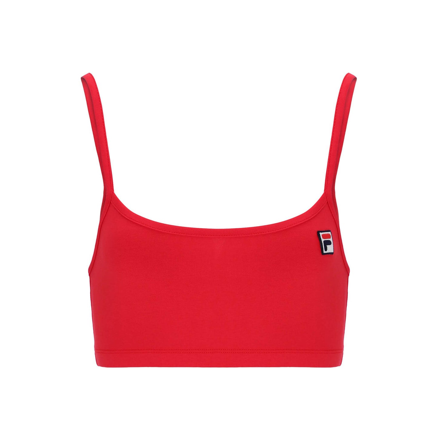 Fila LINFEN cropped spaghetti top True Red