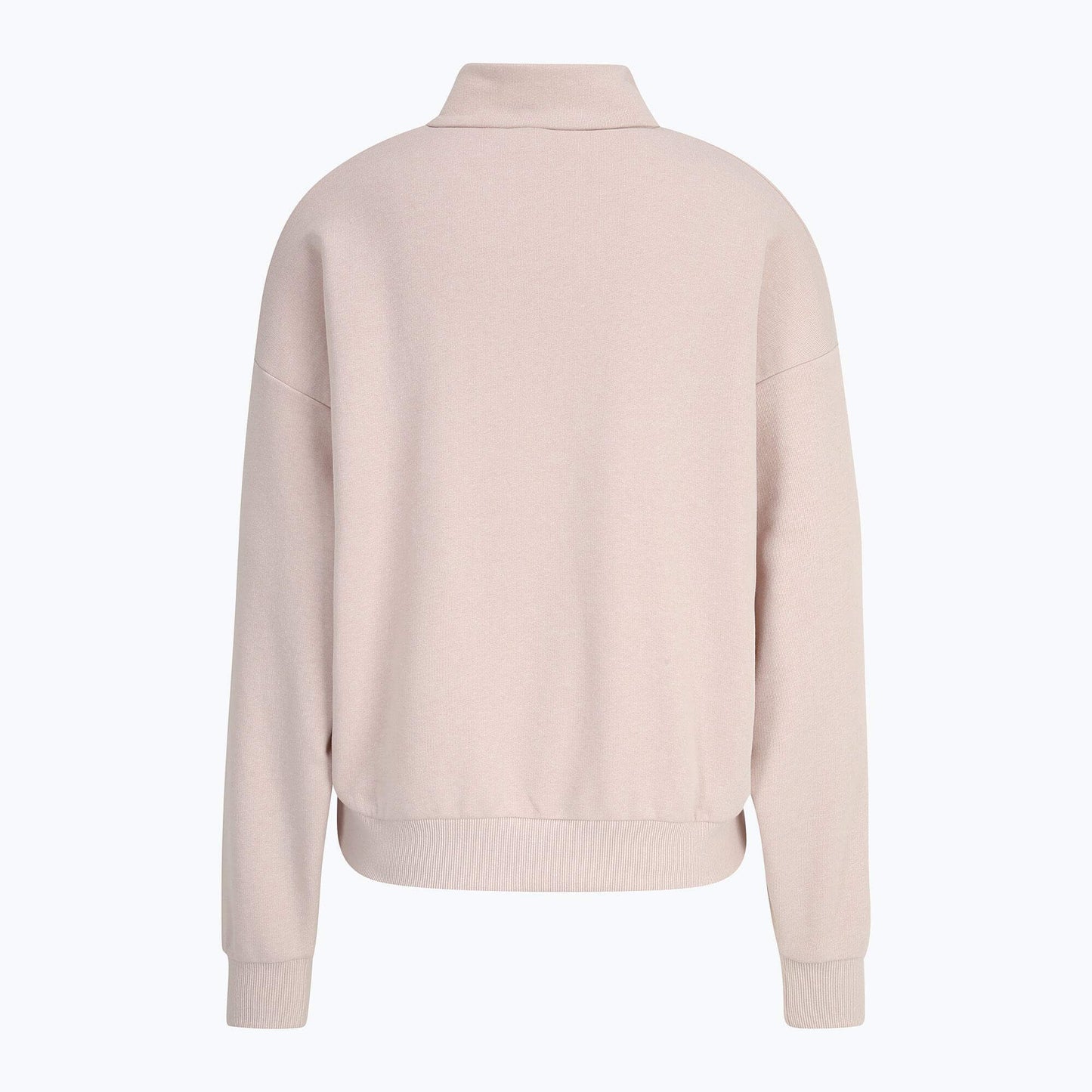 Dámska mikina s 1/4 zipsom a kapucňou Fila LIMA graphic half-zip sweater bledoružová