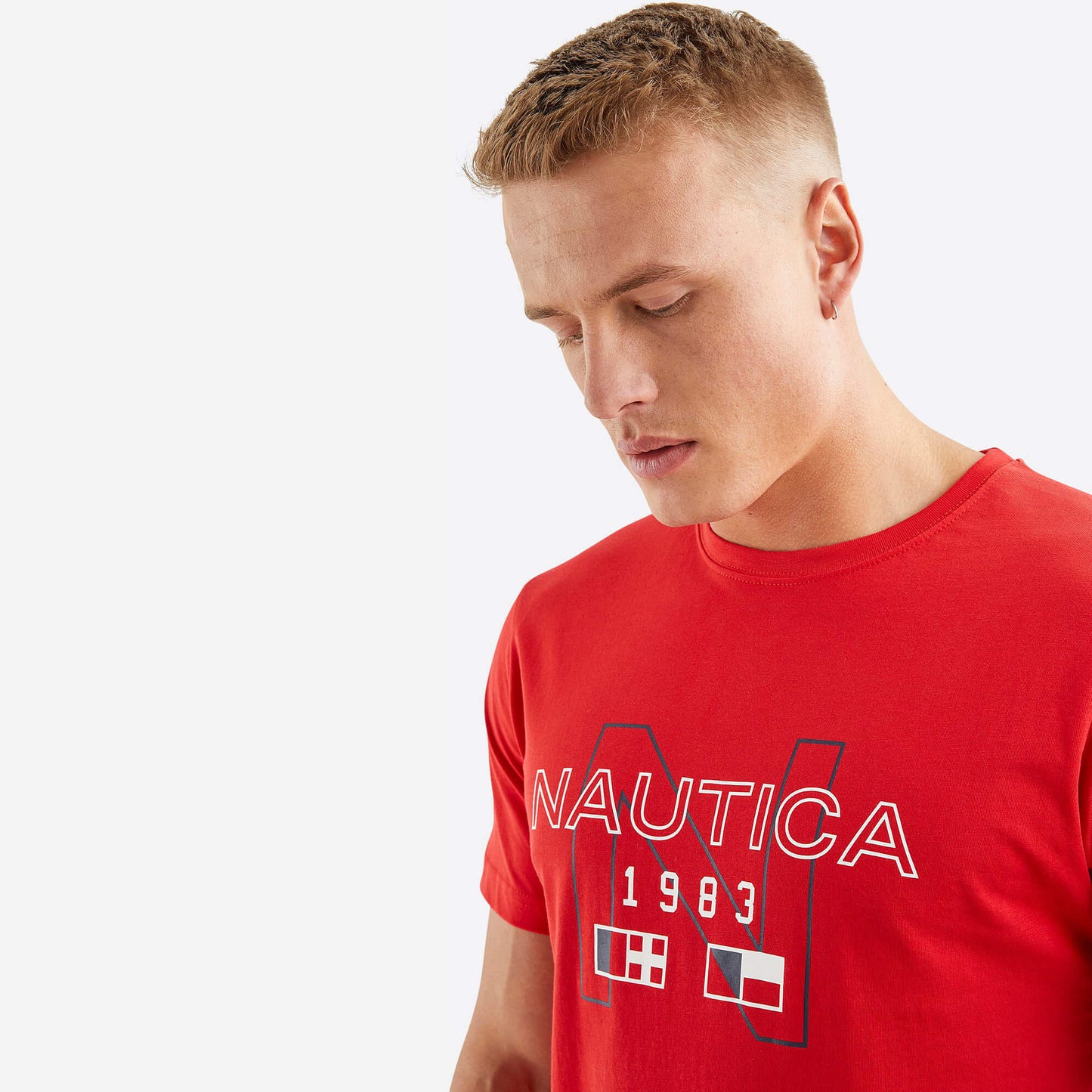 Nautica Kaden T-Shirt B&T True Red