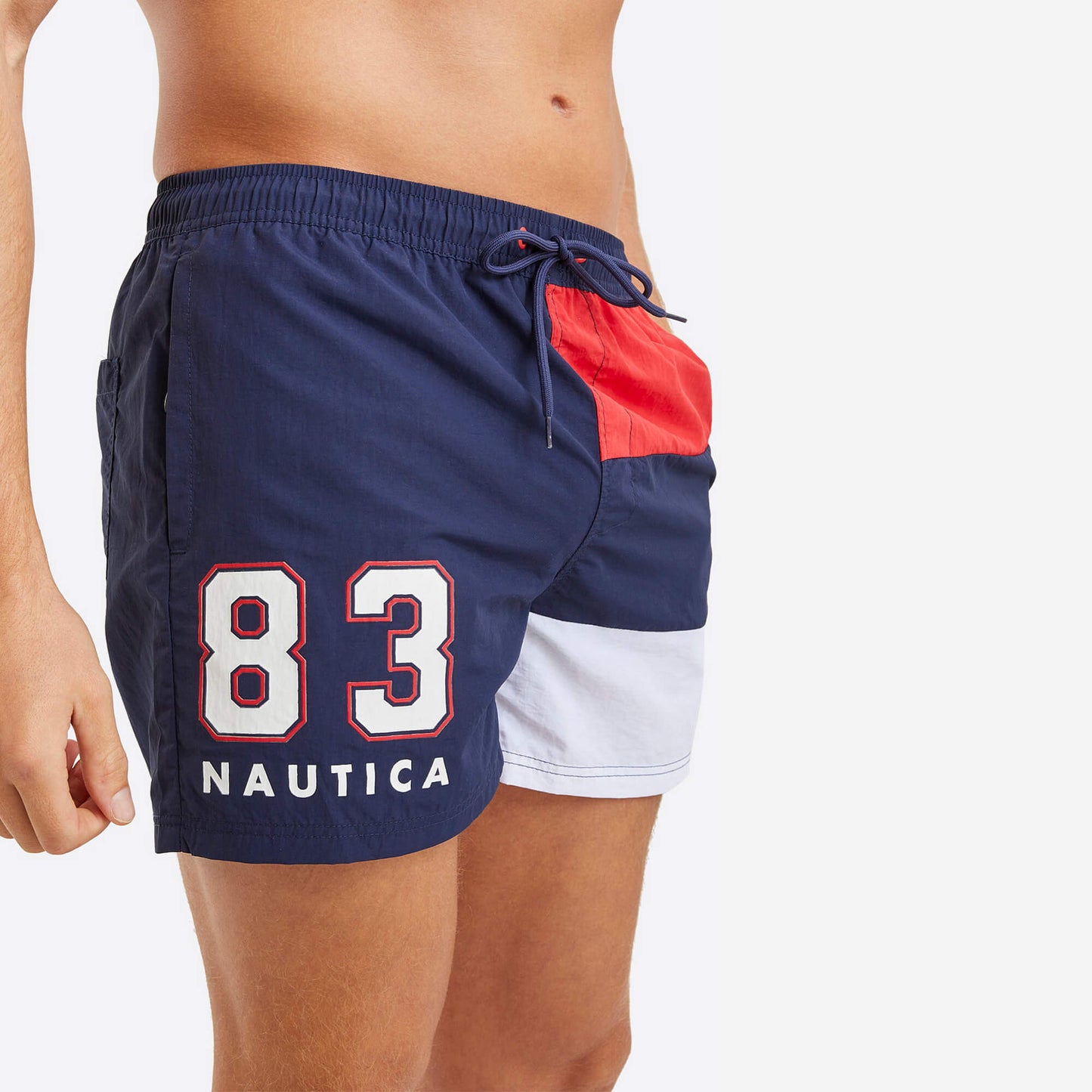 Plavecké šortky Nautica Maze 4'' Swim Short B&T tmavo modré