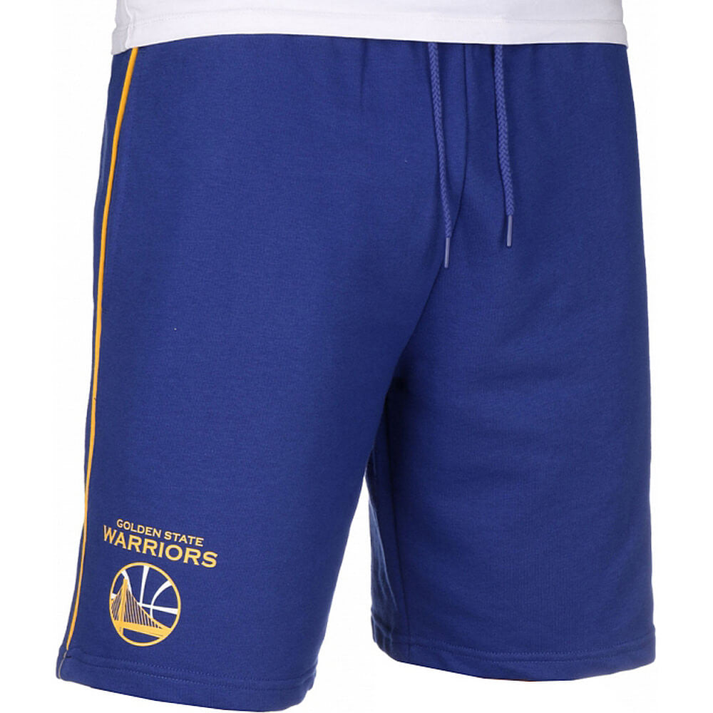 Šortky New Era NBA Stripe Piping Short Golden State Warriors modré