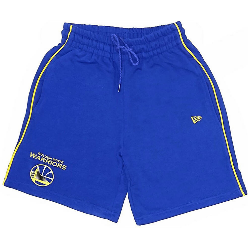 Šortky New Era NBA Stripe Piping Short Golden State Warriors modré