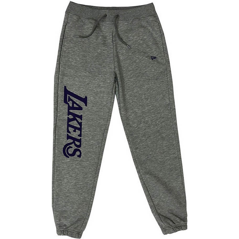 Tepláky New Era Tepláky NBA Wordmark Jogger Los Angeles Lakers šedé