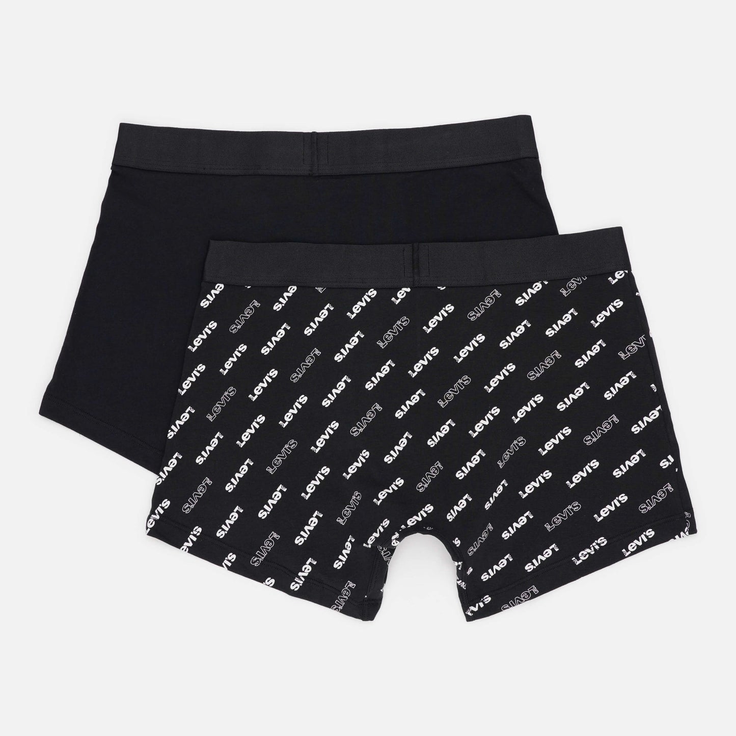 Súprava 2 kusov boxeriek Levi's® Logo Aop Boxer Brief Organic Co 2P čierne