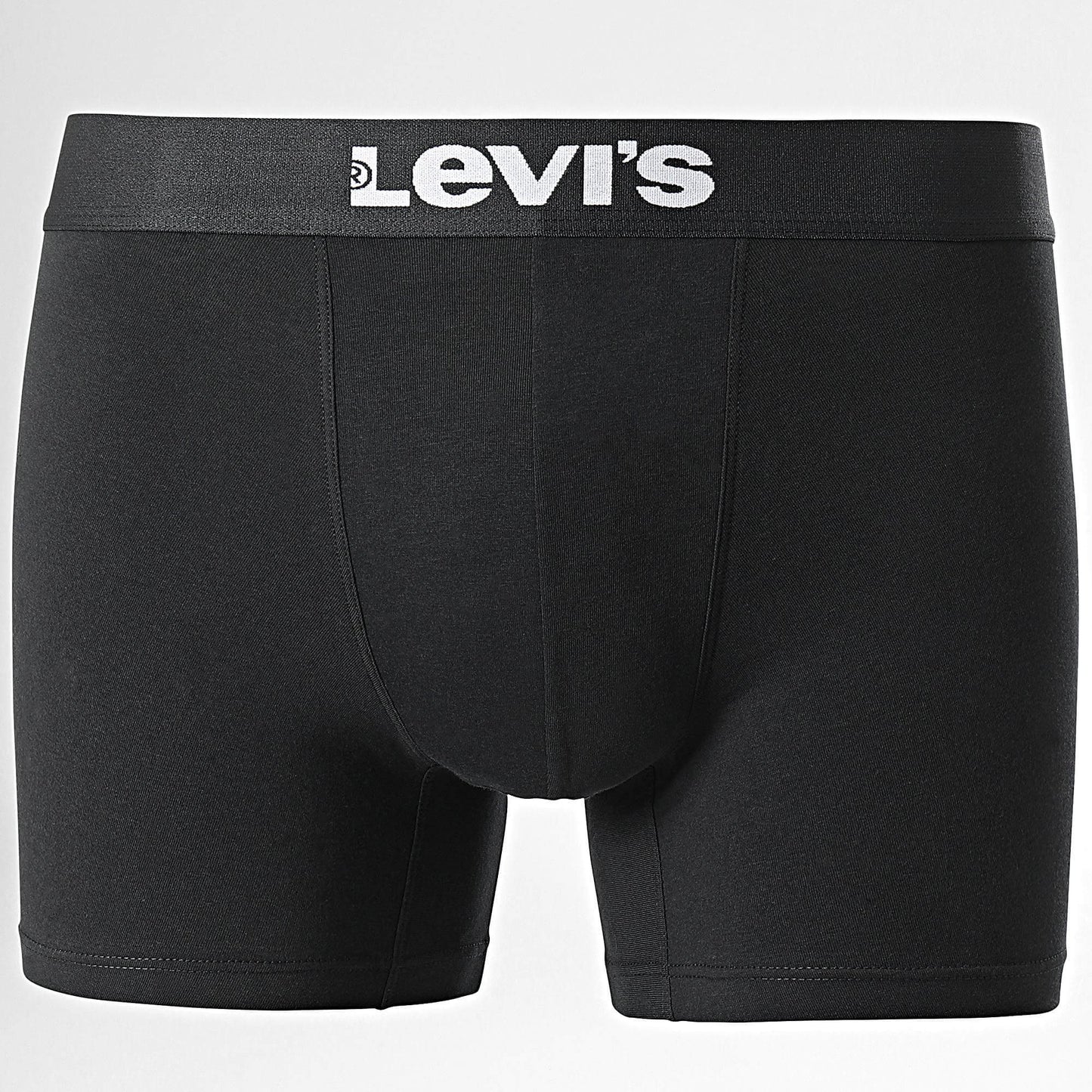 Súprava 2 kusov boxeriek Levi's® Logo Aop Boxer Brief Organic Co 2P čierne