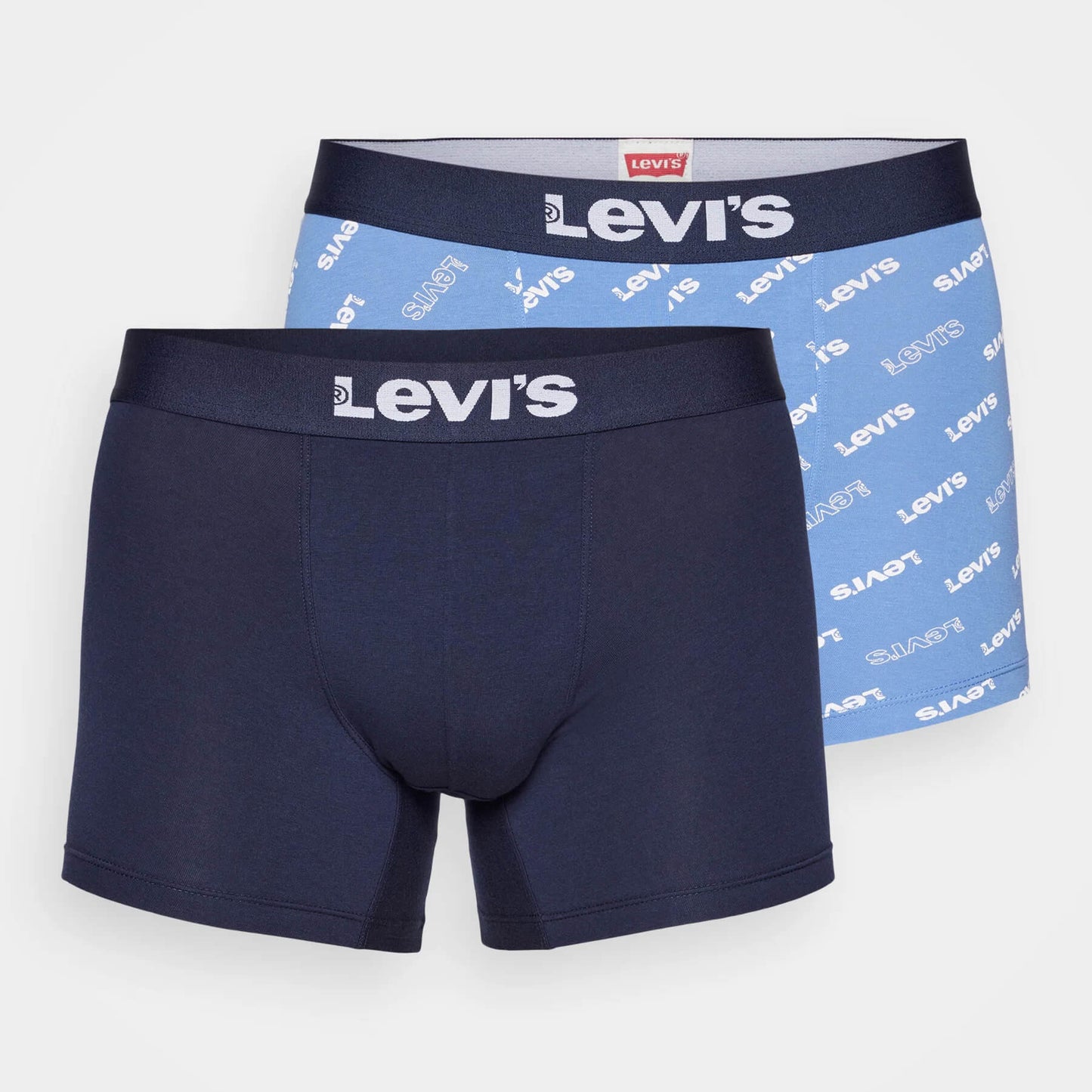 Súprava 2 kusov boxeriek Levi's® Logo Aop Boxer Brief Organic Co 2P modré