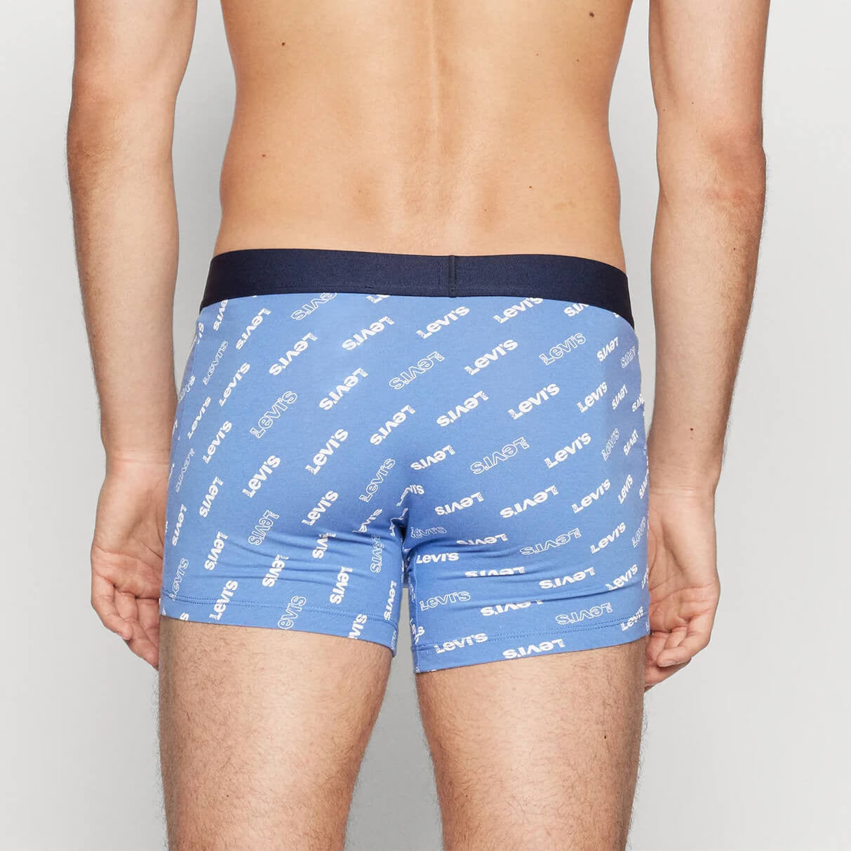 Súprava 2 kusov boxeriek Levi's® Logo Aop Boxer Brief Organic Co 2P modré