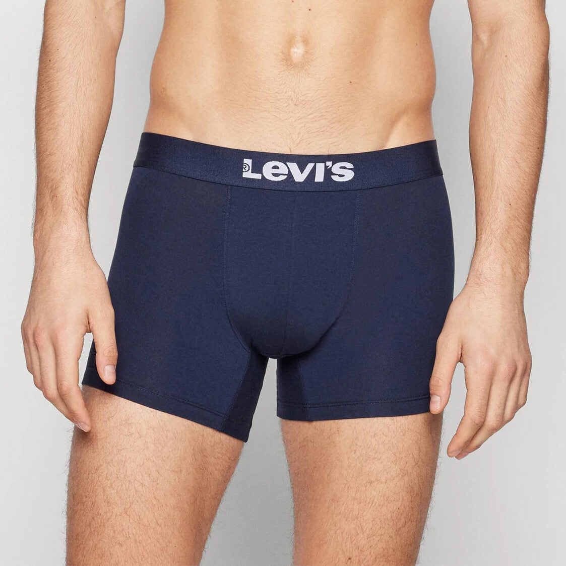 Súprava 2 kusov boxeriek Levi's® Logo Aop Boxer Brief Organic Co 2P modré