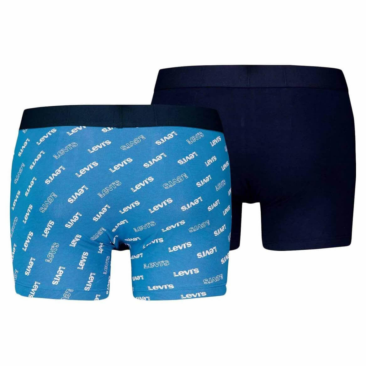 Súprava 2 kusov boxeriek Levi's® Logo Aop Boxer Brief Organic Co 2P modré