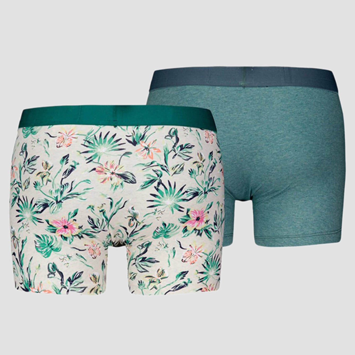 Súprava 2 kusov boxeriek Levi's® Flower Aop Boxer Brief 2P zelené