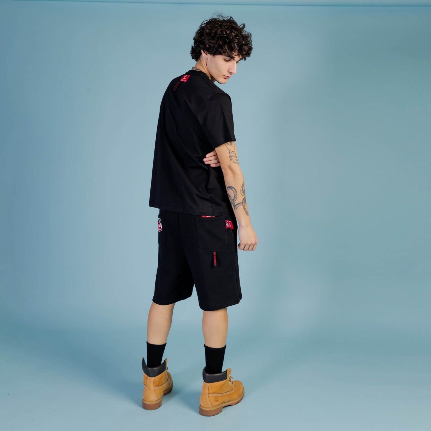 Sprayground Label Shark Pants Black