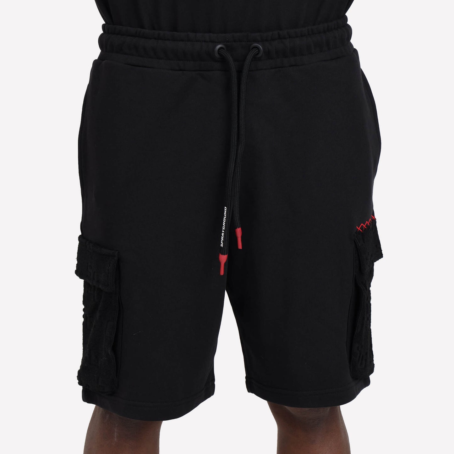 Šortky Sprayground Jacquard Insert Cargo Shorts čierne