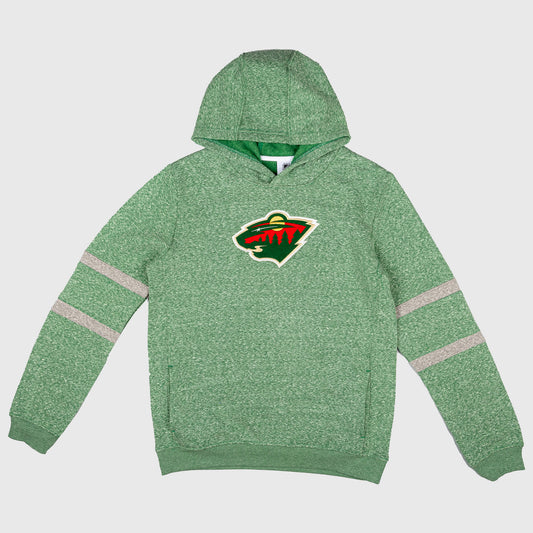 Outer Stuff Nhl Last Out Po Hoodie Minnesota Wild Green