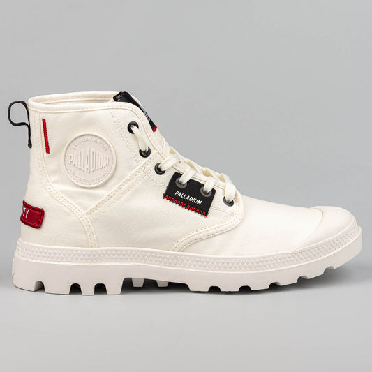 Dámske tenisky Palladium Pampa Hi Patch Star White