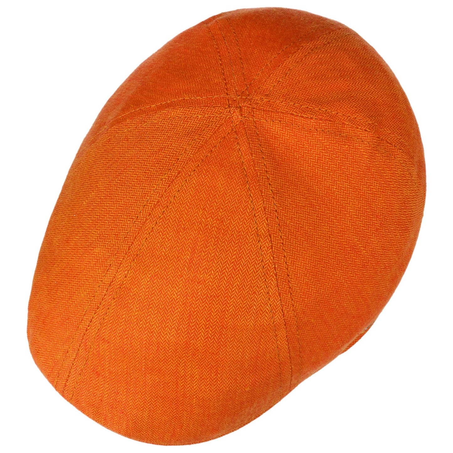 Baretka Stetson Texas Linen Herringbone orange herringbone oranžová