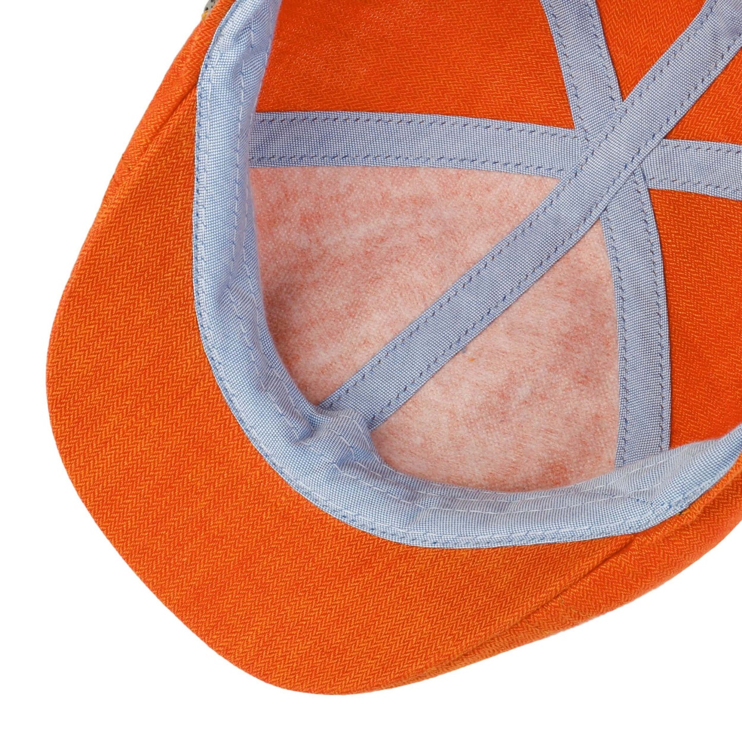 Baretka Stetson Texas Linen Herringbone orange herringbone oranžová