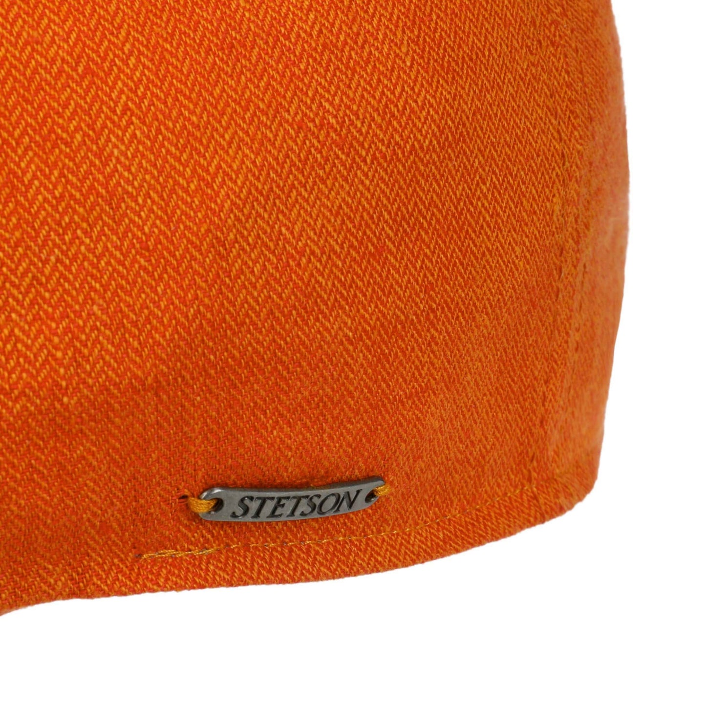 Baretka Stetson Texas Linen Herringbone orange herringbone oranžová