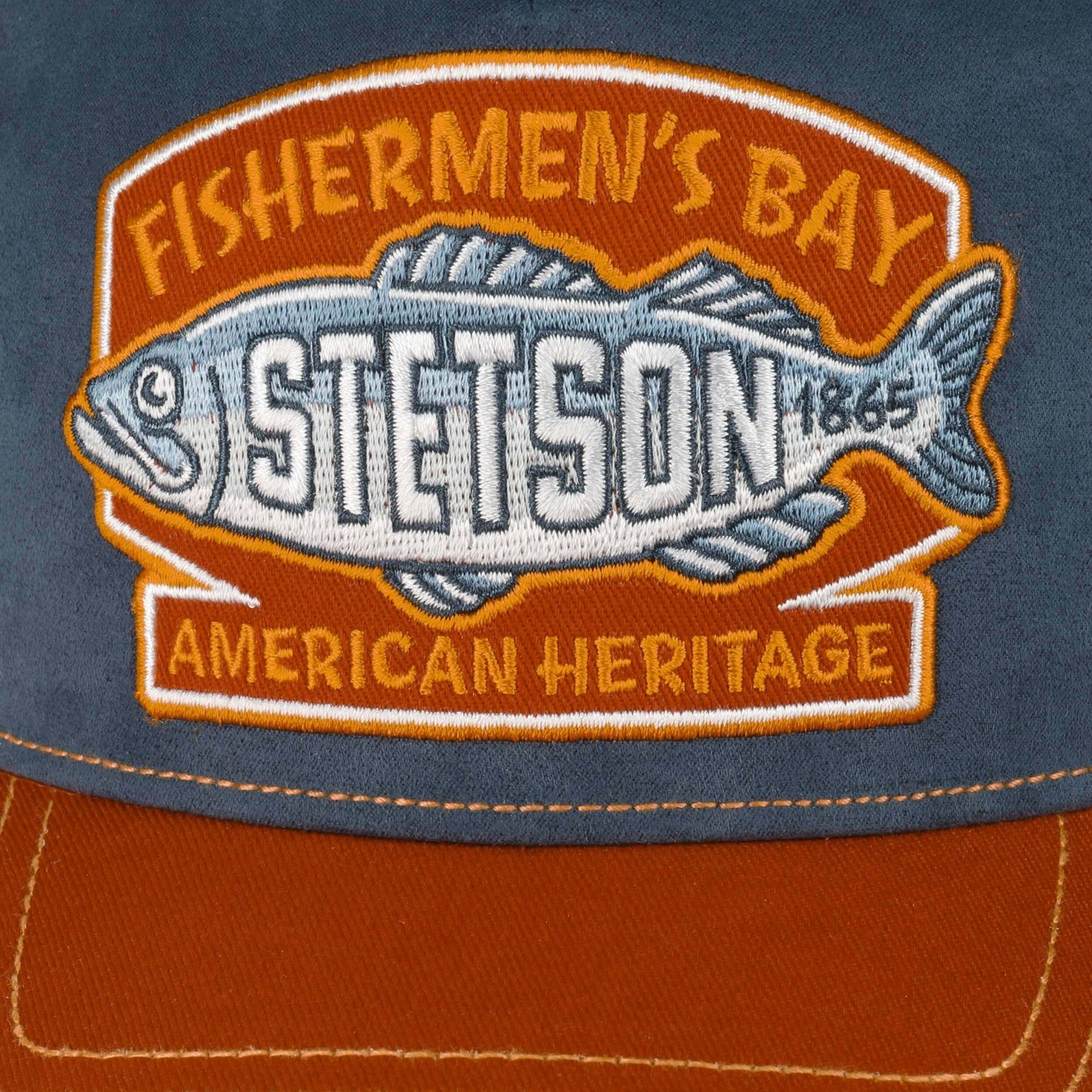 Stetson Trucker Cap Fishermen´s Bay blue/red