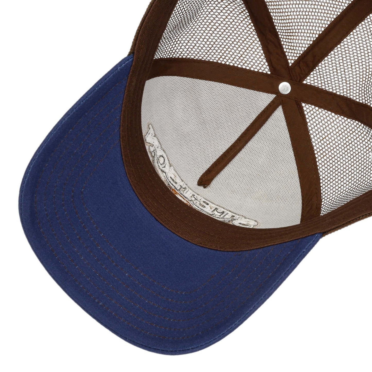 Stetson Trucker Cap Bull blue/beige