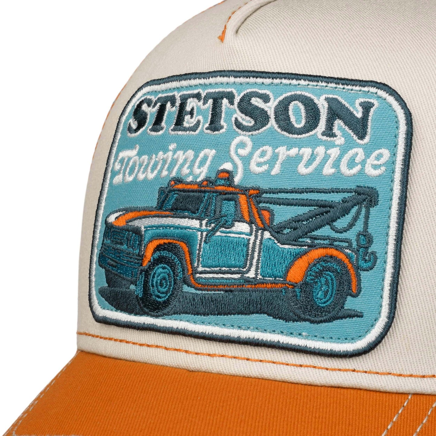 Stetson Trucker Cap Stetson's Garage orange/sand