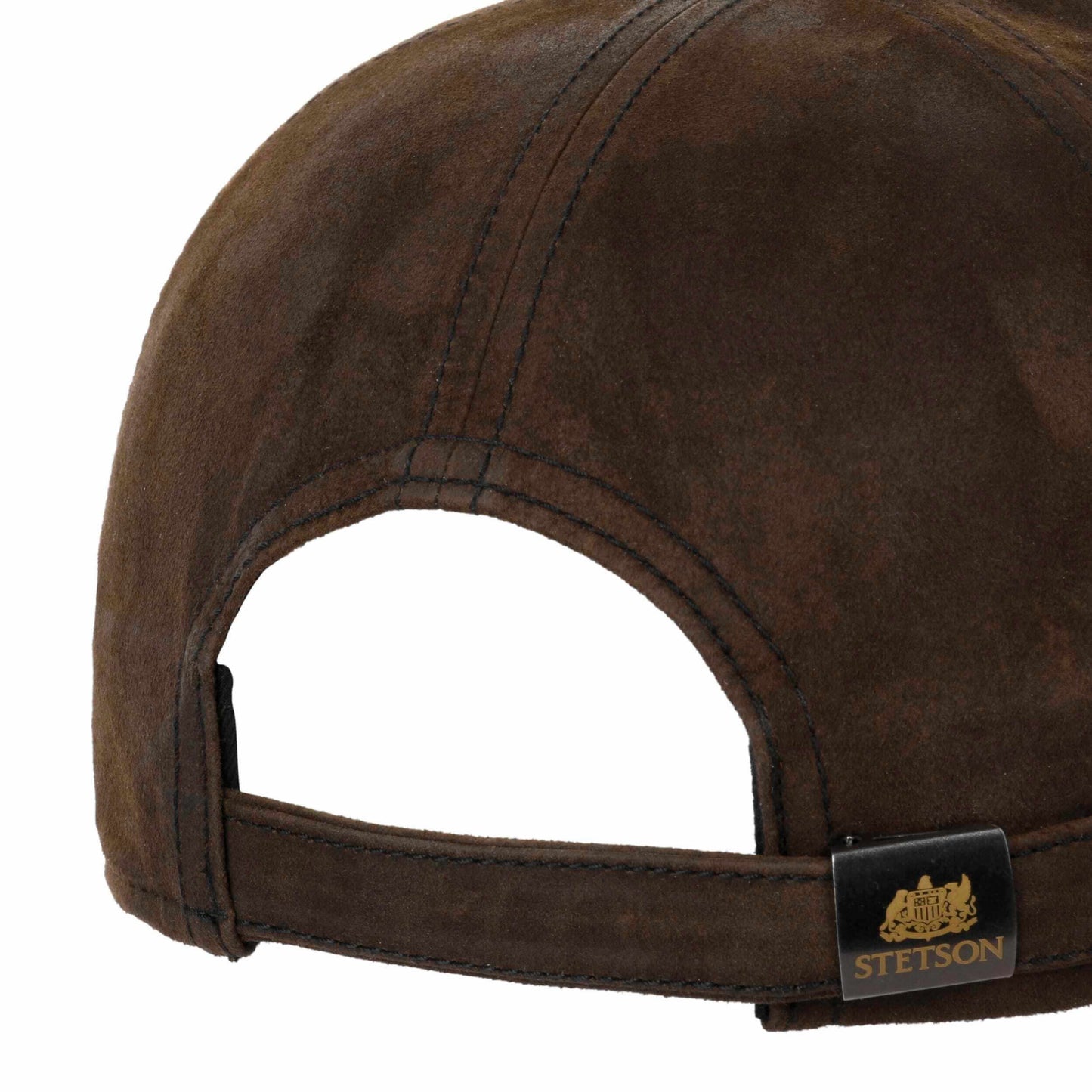 Stetson Trucker Cap Oily Goat Suede mud