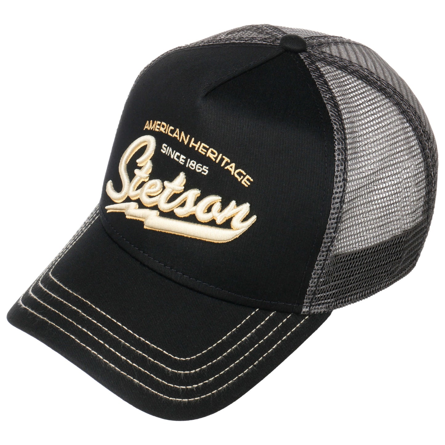 Stetson Trucker Cap American Heritage Classic black