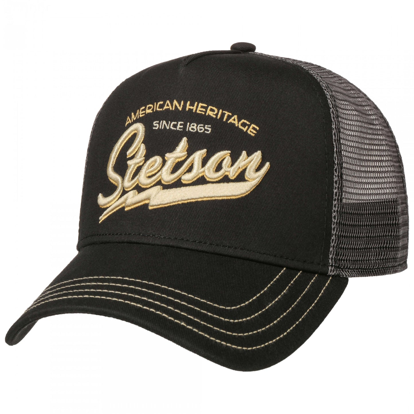 Stetson Trucker Cap American Heritage Classic black