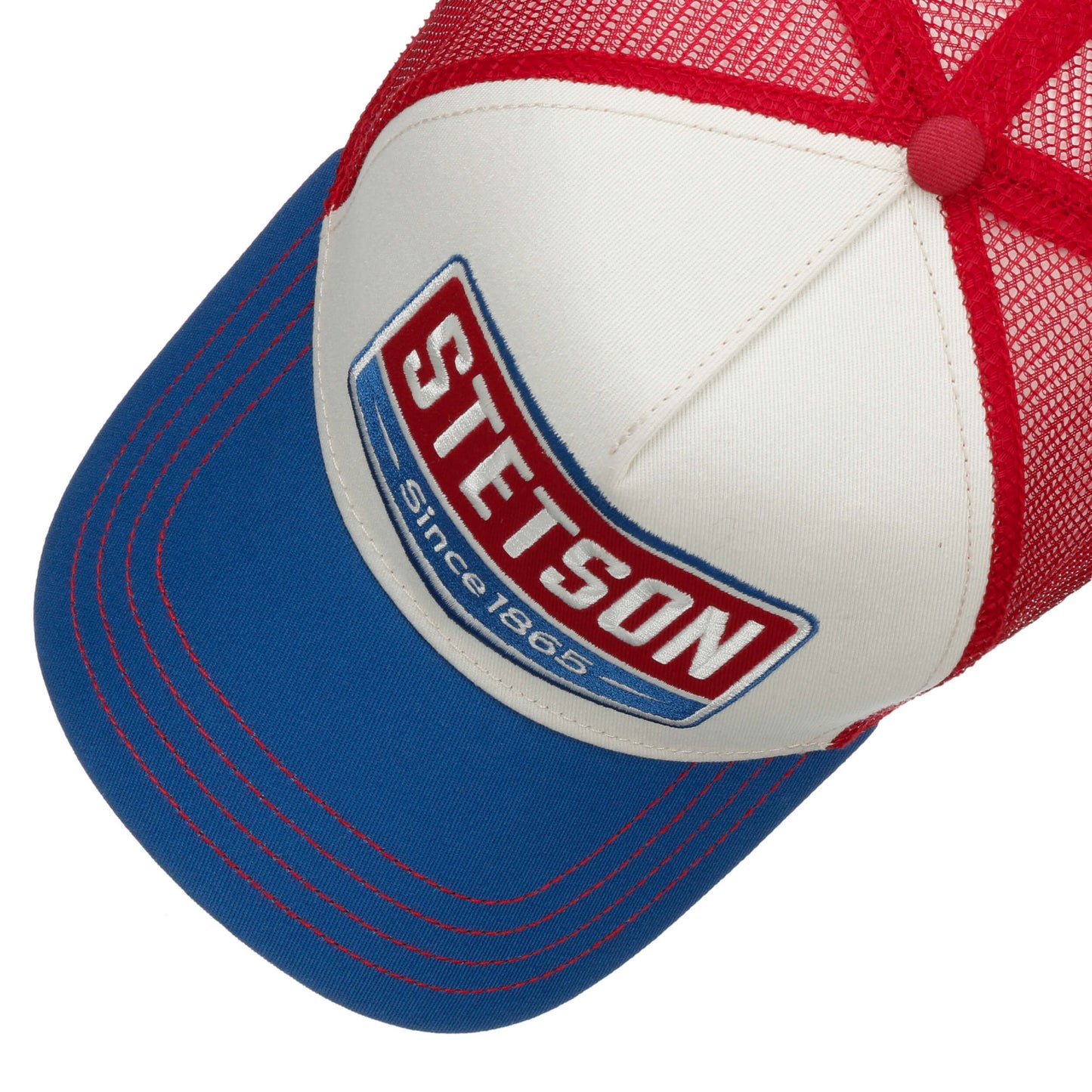 Stetson Trucker Cap Gasoline blue/white