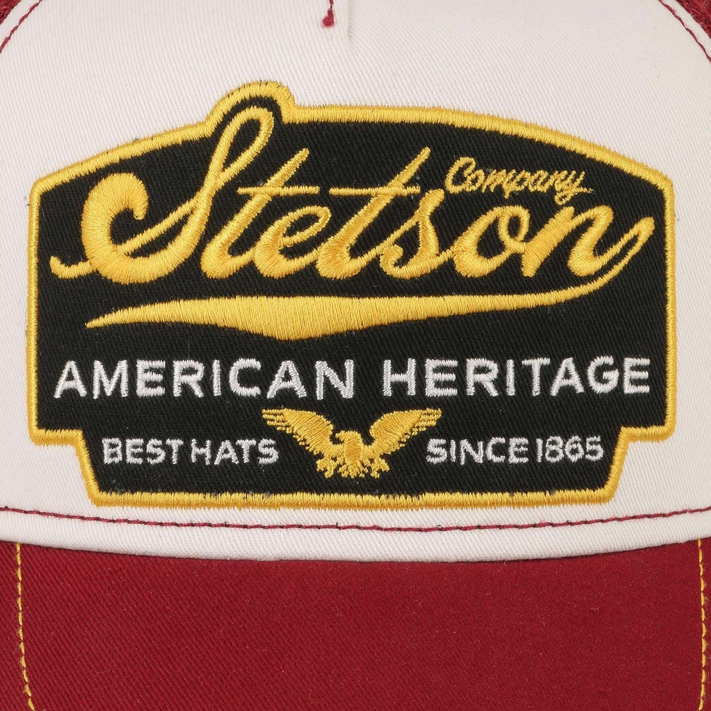 Stetson Trucker Cap American Heritage red/white