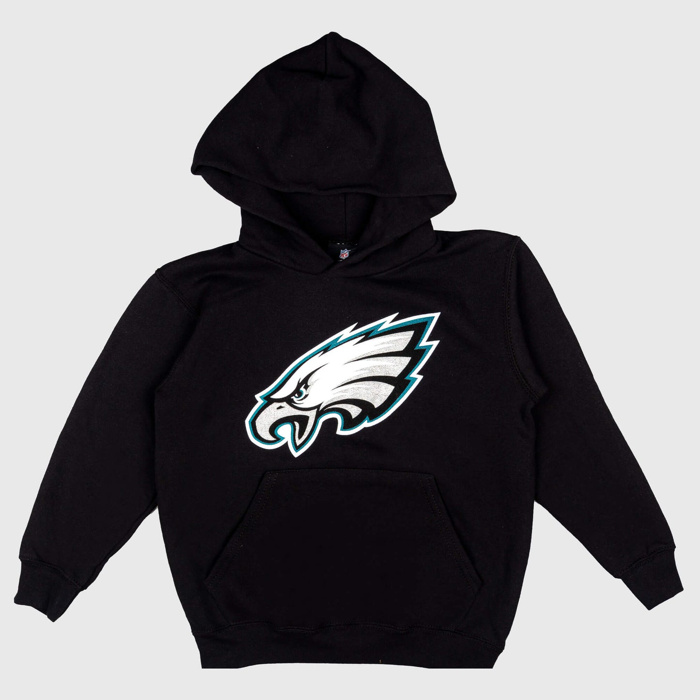 Detská mikina s kapucňou Outerstuff NFL Primary Logo Hoody Eagles čierna