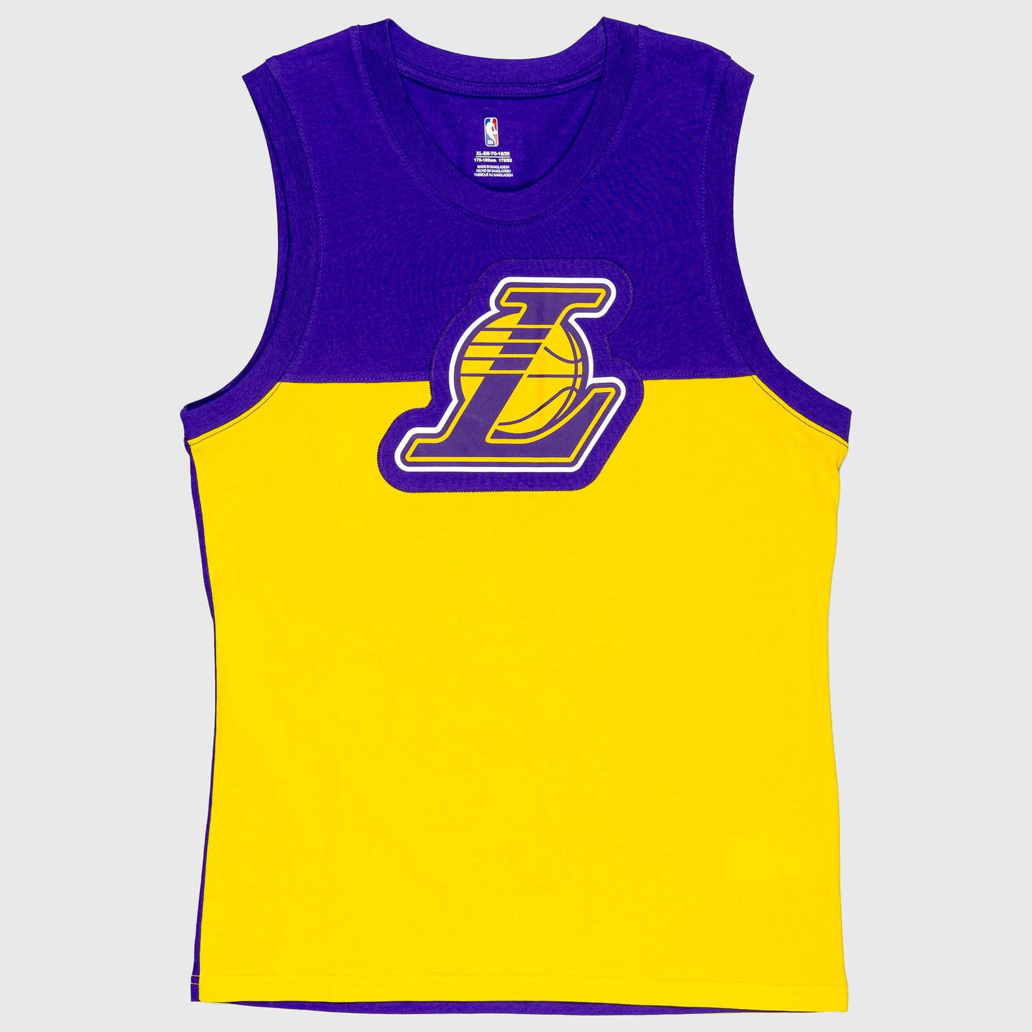 Detské tielko Outerstuff NBA Revitalize Tank Top Los Angeles Lakers žlto-fialové