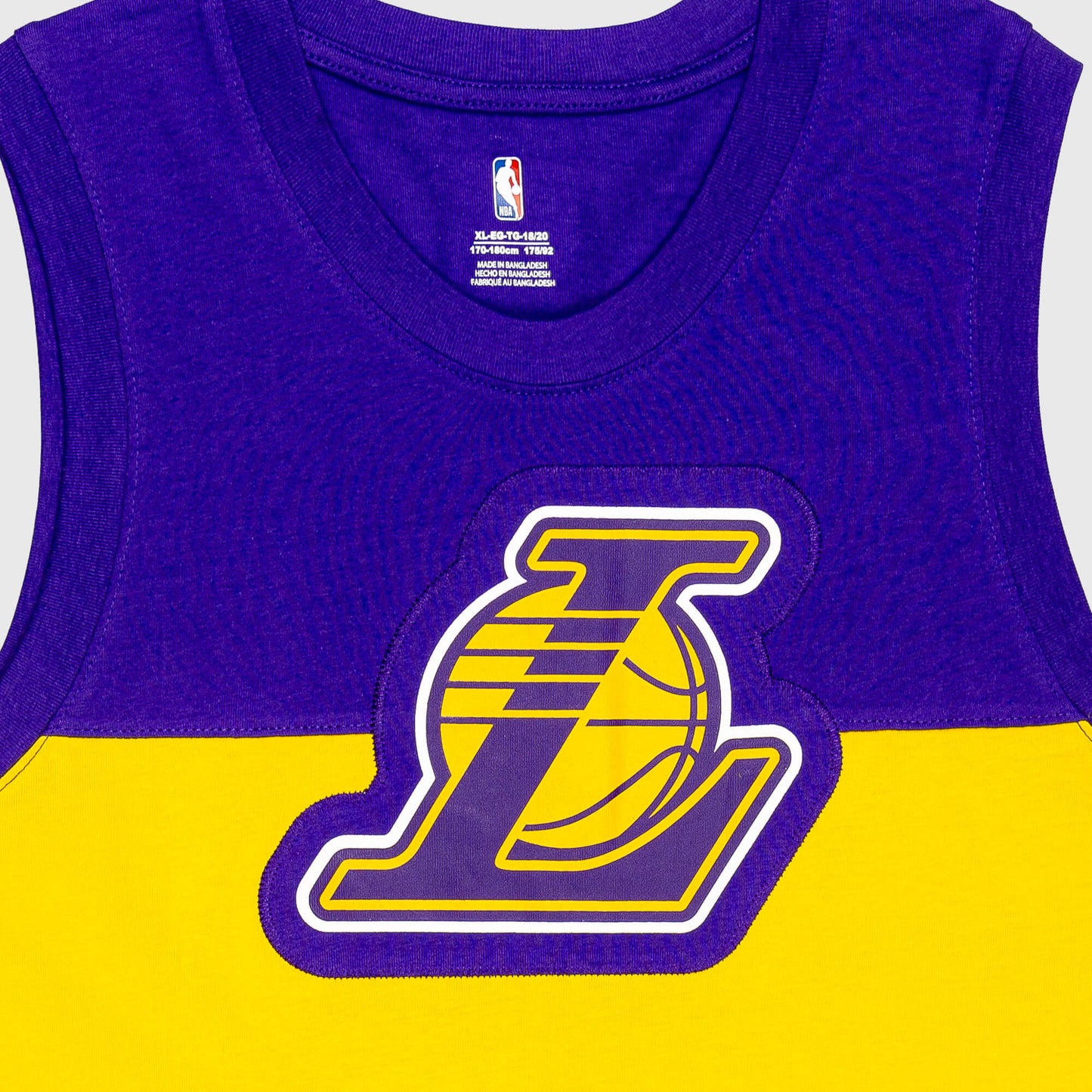 Detské tielko Outerstuff NBA Revitalize Tank Top Los Angeles Lakers žlto-fialové