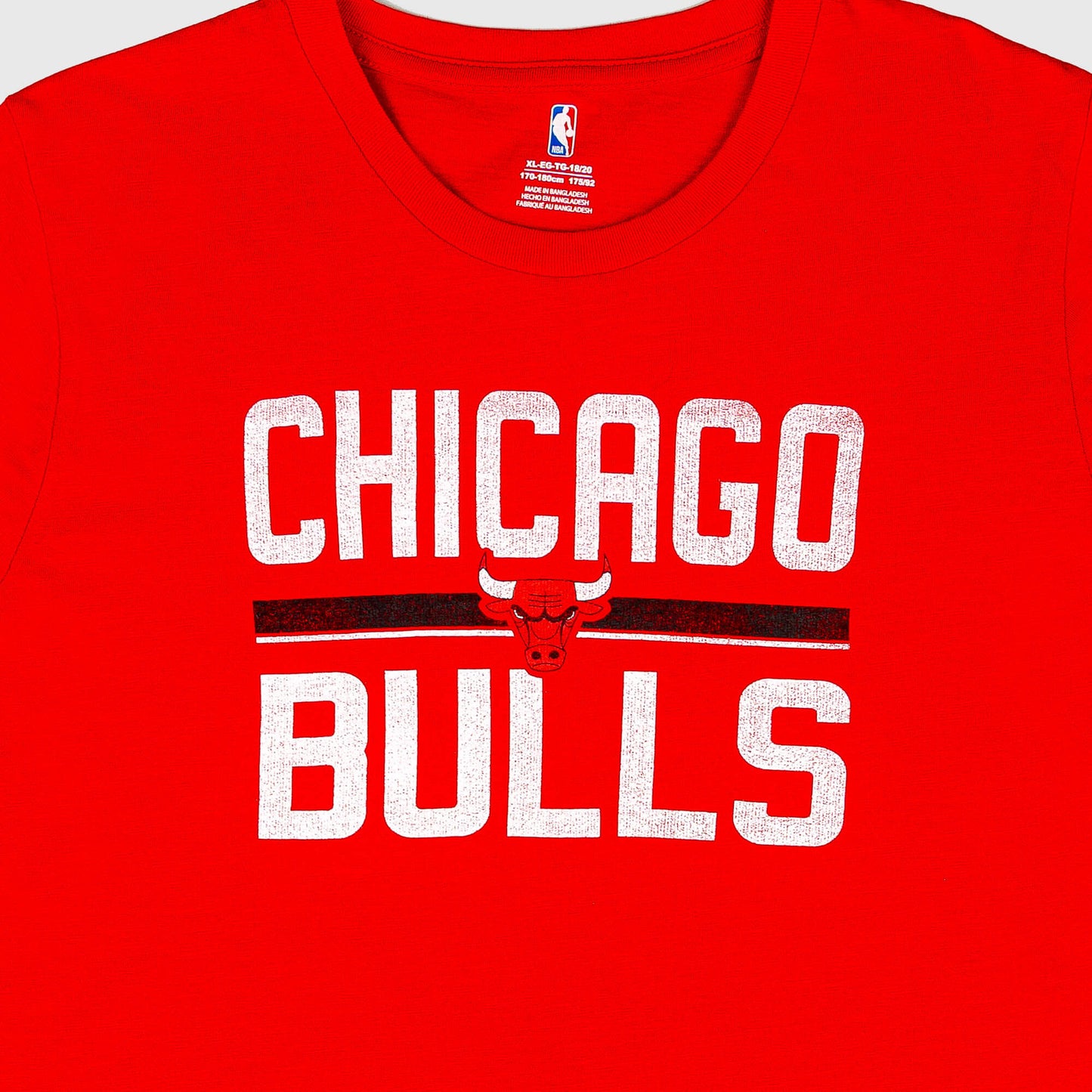 Outer Stuff Nba Classic Ss Tee Chicago Bulls Red