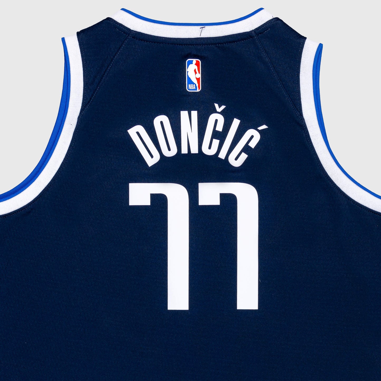 Detský basketbalový dres Jordan Boys Statement Swingman Jersey - NBA Player - 8-20Y - Dallas Mavericks Luka Dončić tmavomodrý