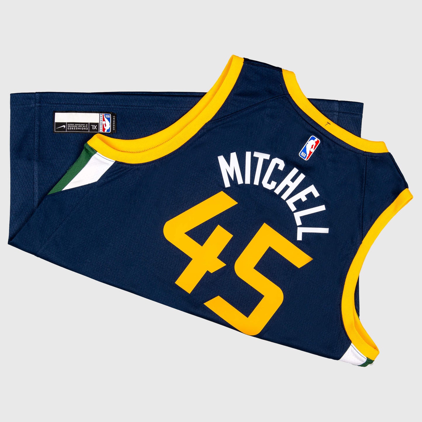 Detský basketbalový dres Nike NBA Swingman Icon Jersey Player Utah Jazz Donovan Mitchell tmavomodrý