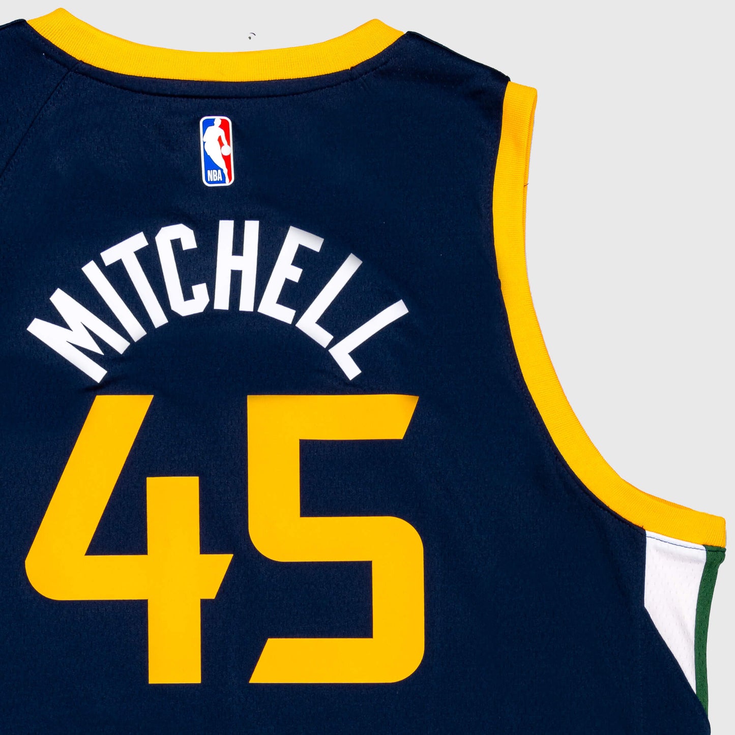 Detský basketbalový dres Nike NBA Swingman Icon Jersey Player Utah Jazz Donovan Mitchell tmavomodrý