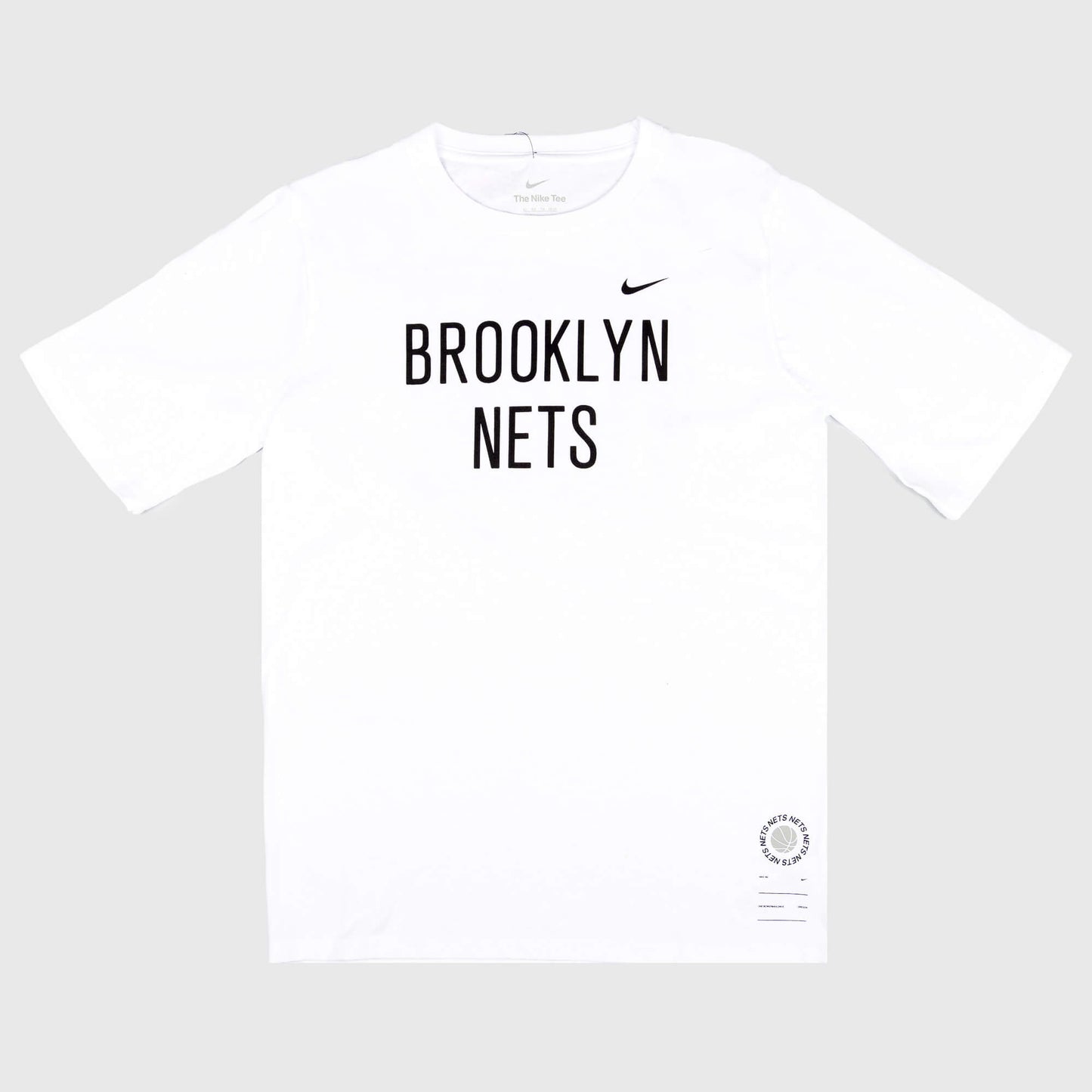 Nike Nba Nk Essential Bp Ss Tee - 8-20 Brooklyn Nets White