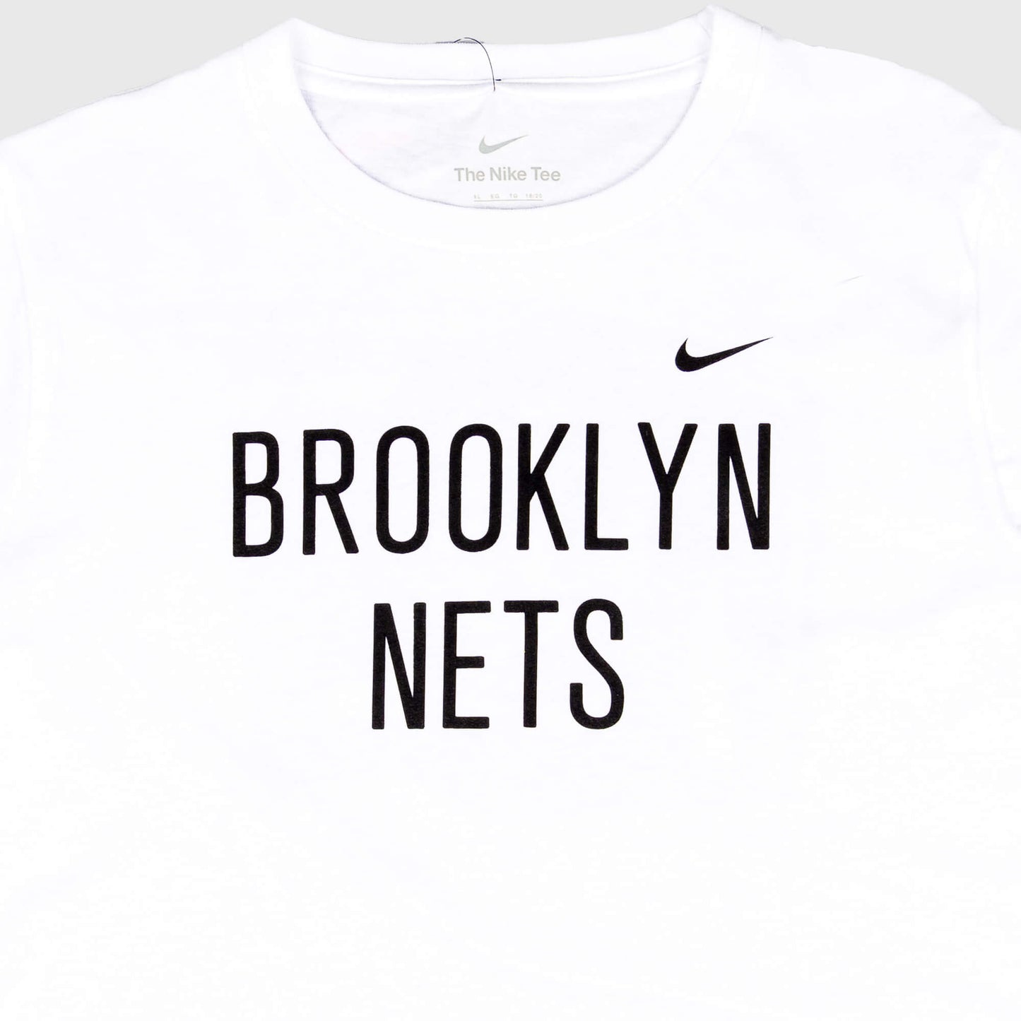 Nike Nba Nk Essential Bp Ss Tee - 8-20 Brooklyn Nets White