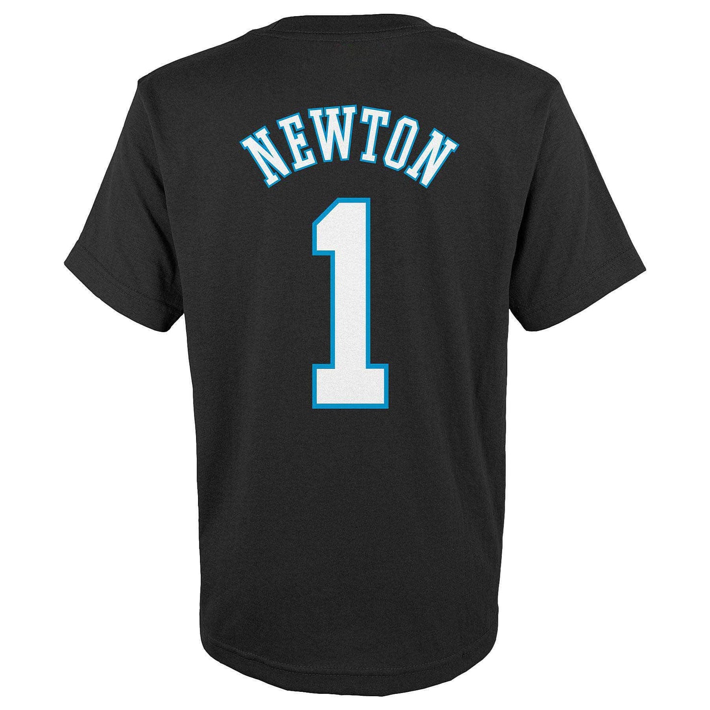 Fanatics Nfl Iconic Name & Number Graphic T-Shirt Carolina Panthers Black