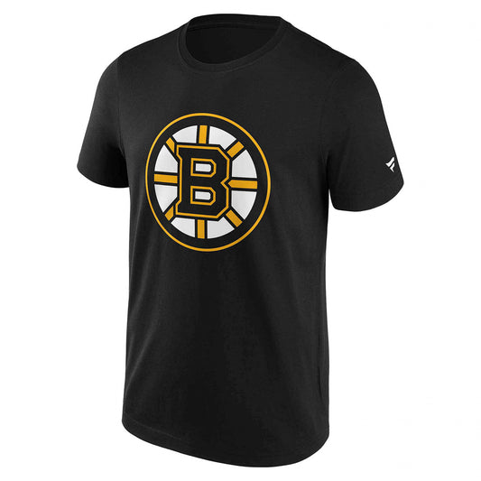 Fanatics NHL Mid Essentials Primary Colour Logo Graphic T-Shirt Boston Bruins Black