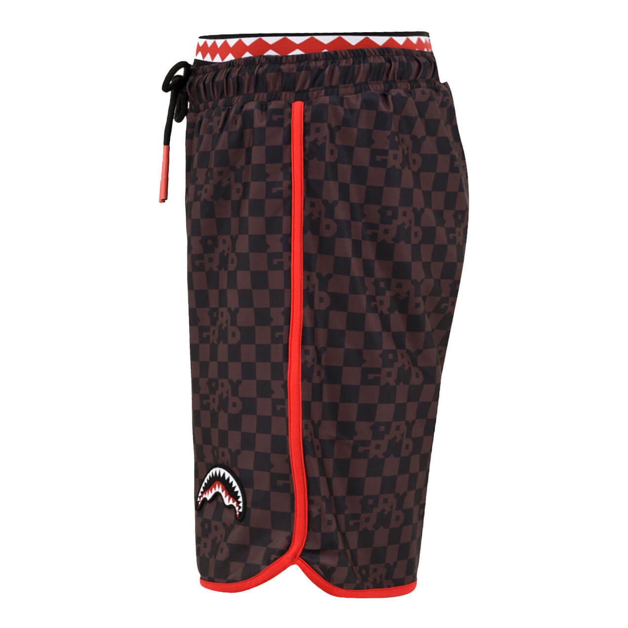 Sprayground Checkered Midi Brown