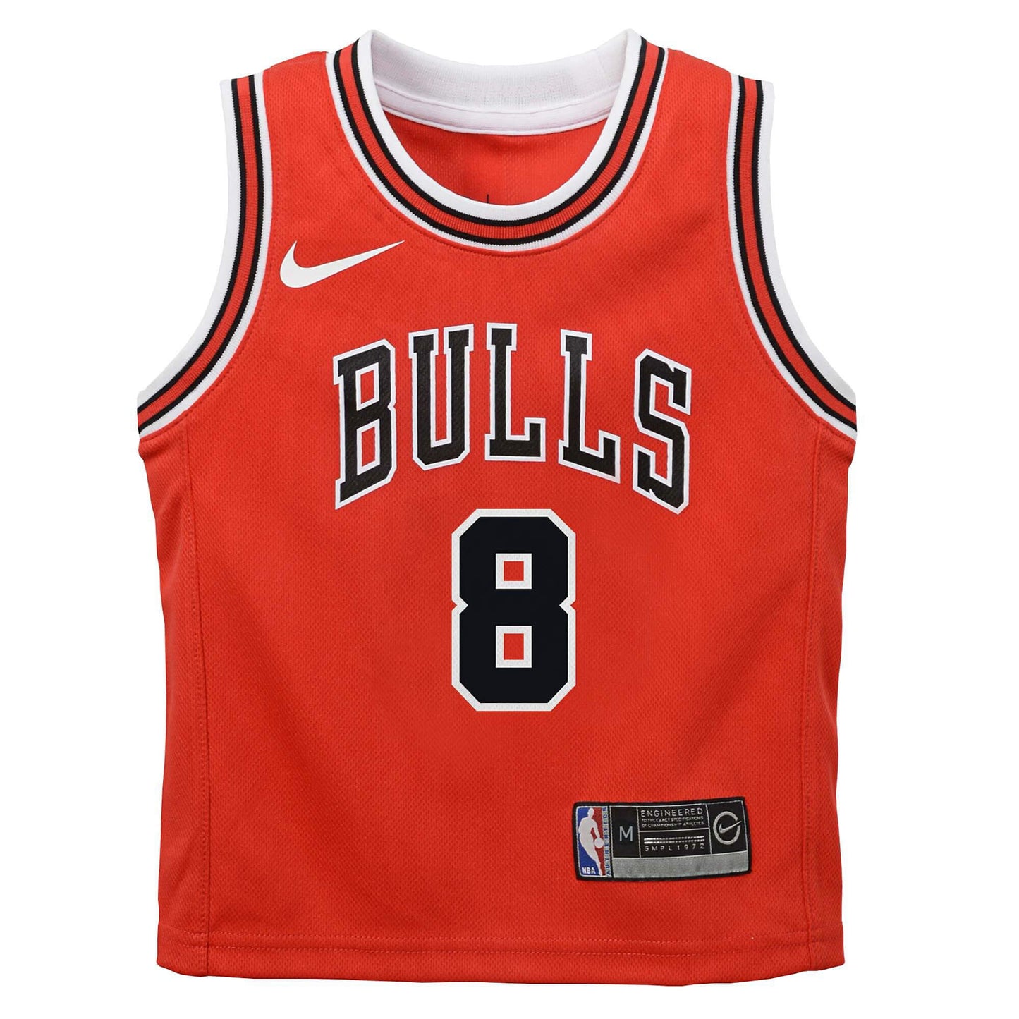 Basketbalový dres a šortky NIKE NBA REPLICA BOX SET - B4-7 CHICAGO BULLS LAVINE ZACH červený