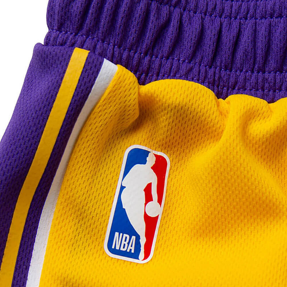 Basketbalové šortky Nike NBA Icon Replica Short Los Angeles Lakers žltá/fialová