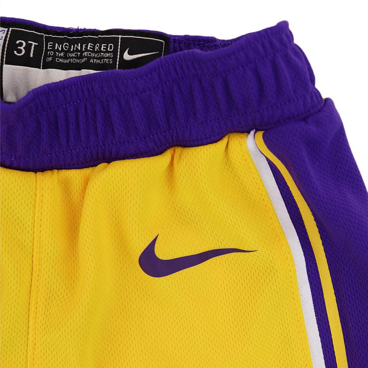 Basketbalové šortky Nike NBA Icon Replica Short Los Angeles Lakers žltá/fialová