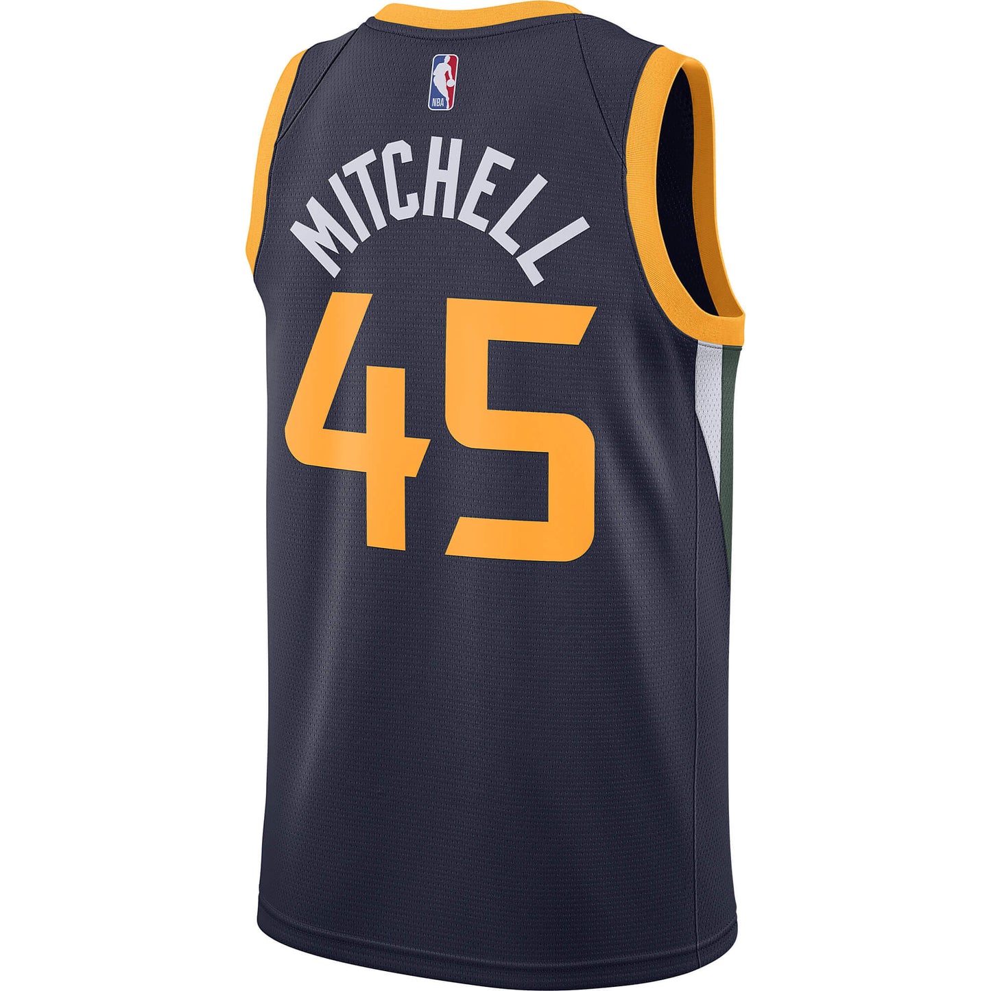 Detský basketbalový dres Nike NBA Swingman Icon Jersey Player Utah Jazz Donovan Mitchell tmavomodrý